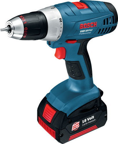 Cordless drill BOSCH GSR18-V-LI